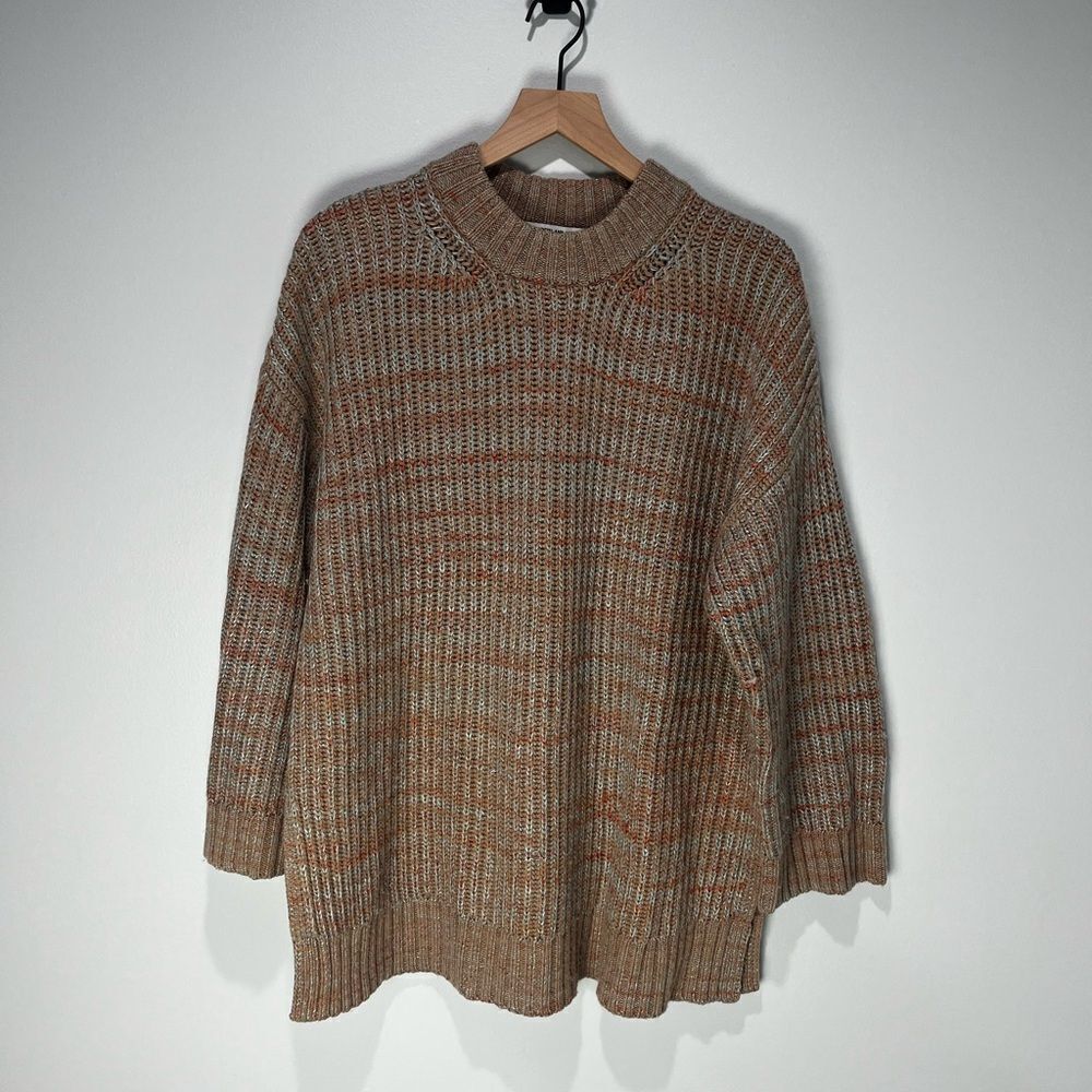 Elizabeth and James Orra Knit Multicolor Wool Cashmere Sweater M